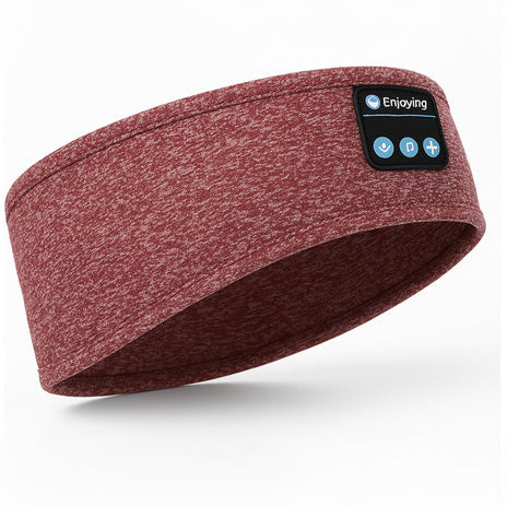 Bluetooth Headband with Ultra-Thin Speakers Cozy Headband for Side Sleepers & Travel