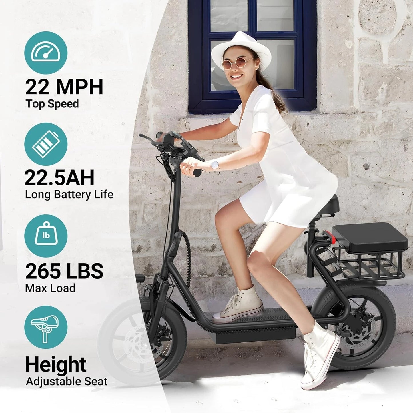 Commuter electric scooter