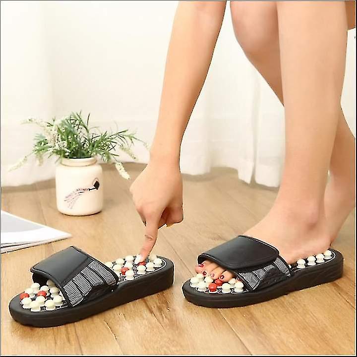 ACU-POINT SLIPPER - ACCUPRESSURE MASSAGE FOOT MASSAGER