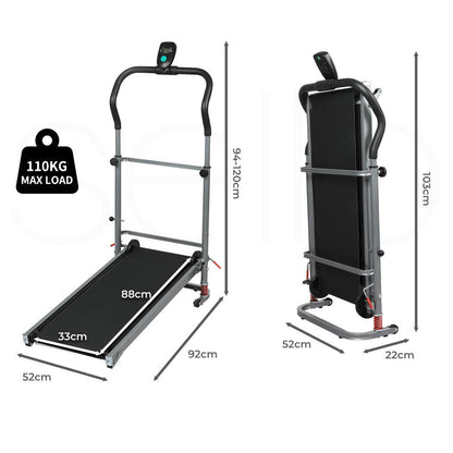 Foldable Mini Treadmill for Home Gym Walking and Exercise