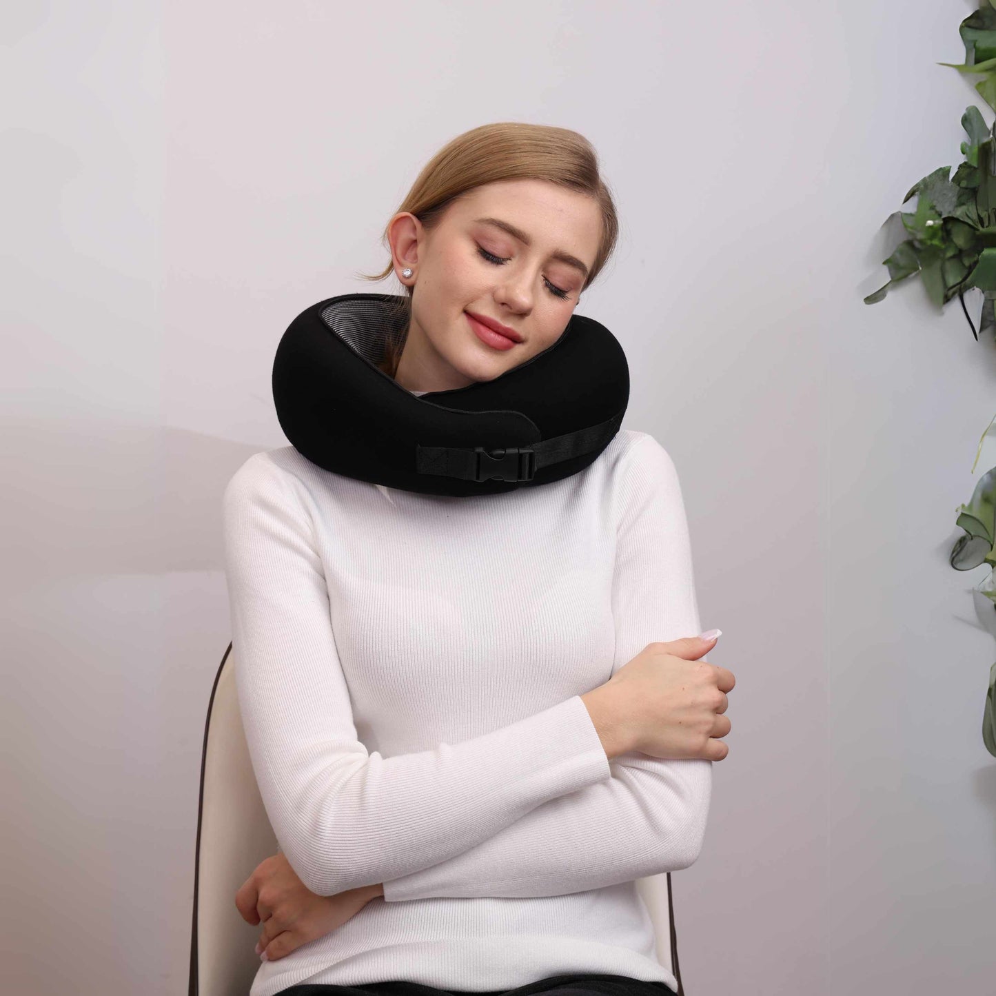 ErgoComfort Travel Neck Pillow for Superior Support