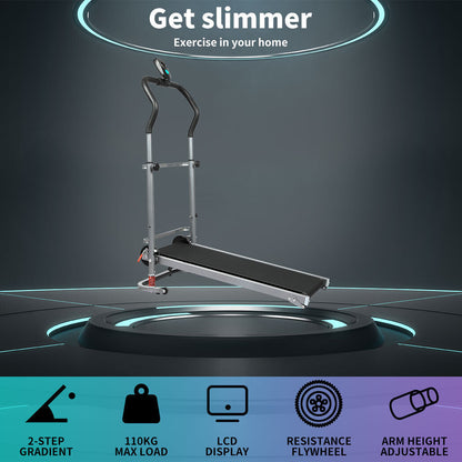 Foldable Mini Treadmill for Home Gym Walking and Exercise