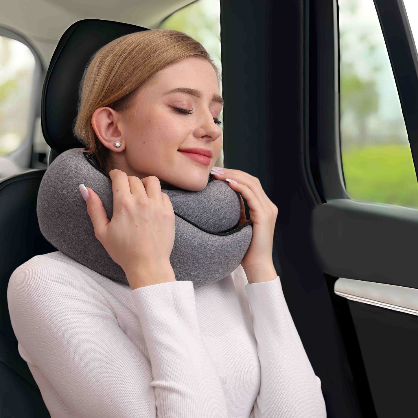 ErgoComfort Travel Neck Pillow for Superior Support