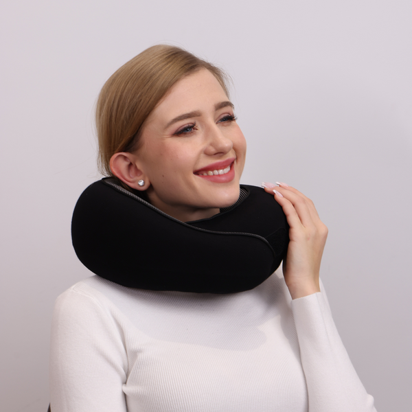 ErgoComfort Travel Neck Pillow for Superior Support