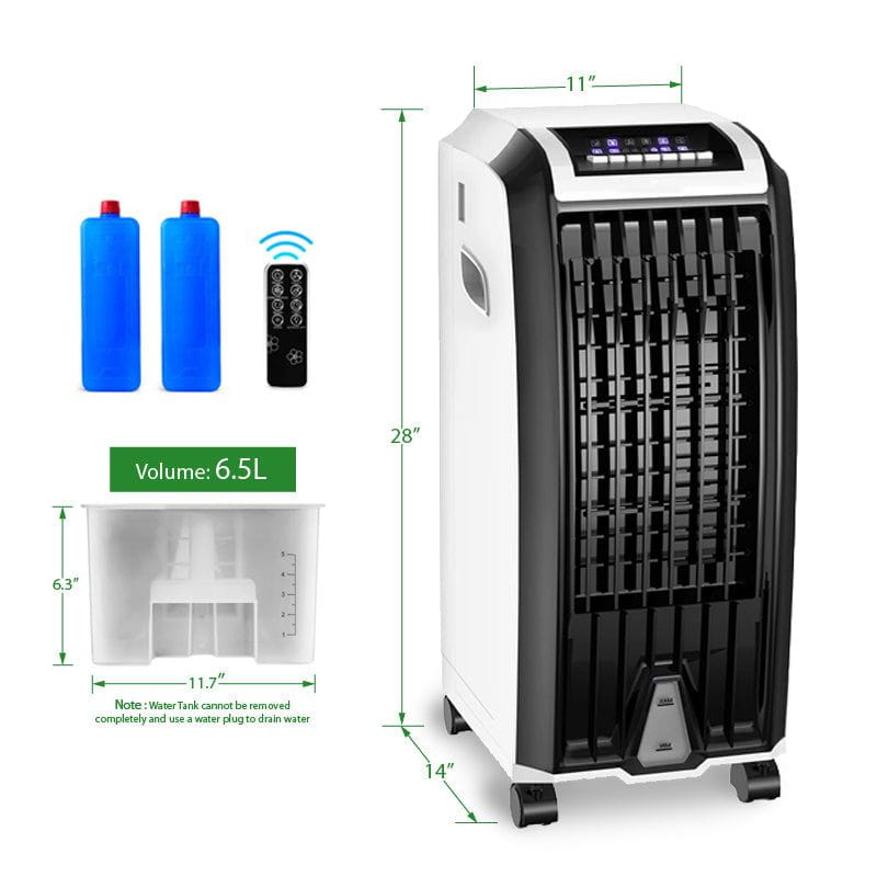 Portable Air Conditioner with Remote - Energy Efficient Home Cooler