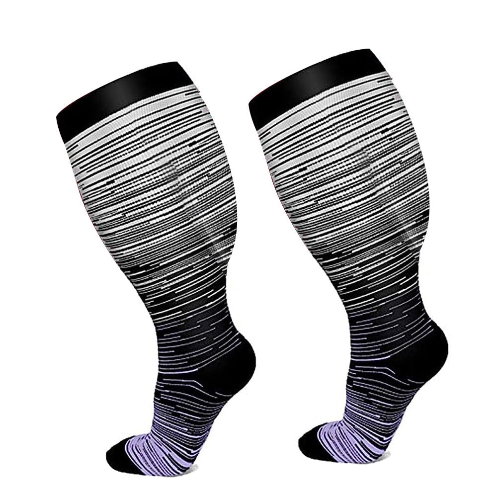 Wide Calf Compression Socks