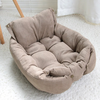 Ultimate 3-in-1 Cozy Pet Bed: Bed, Mat, and Sofa