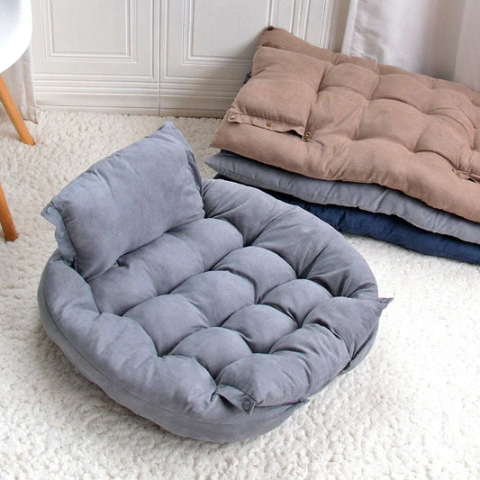 Ultimate 3-in-1 Cozy Pet Bed: Bed, Mat, and Sofa