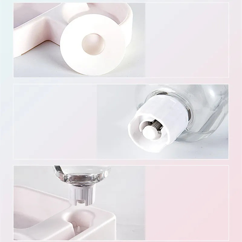 2-in-1 Pet Feeder & Hydration Station