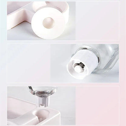 2-in-1 Pet Feeder & Hydration Station