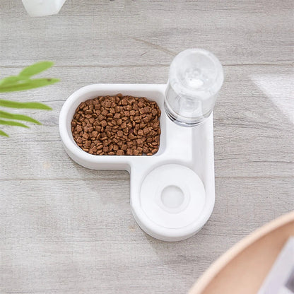 2-in-1 Pet Feeder & Hydration Station