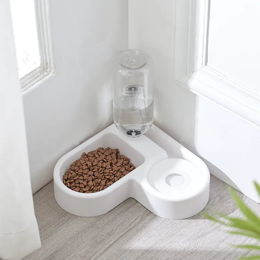 2-in-1 Pet Feeder & Hydration Station