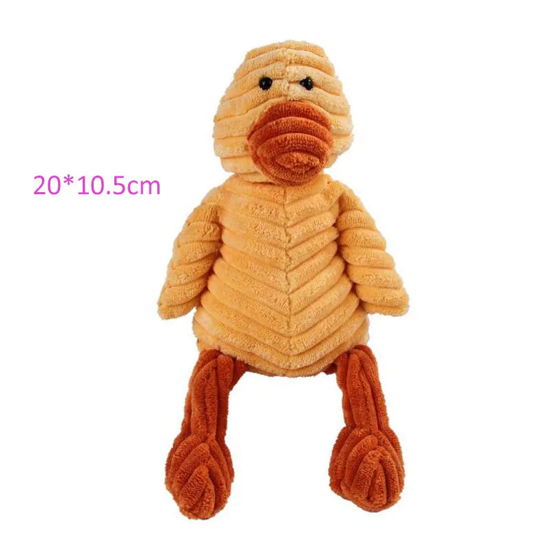 Durable Corduroy Chew Toy for Dogs