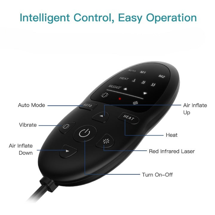 Lumbar Trax Therapy Device - MASSAGER WITH HEAT FUNCTION FOR BACK