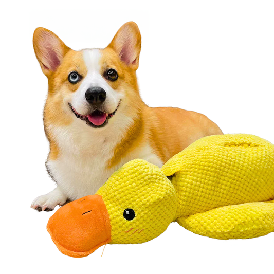 Durable Duck Dog Toy for High-Energy Chewers