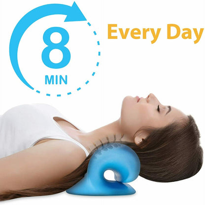 Neck Support and Relaxation Stretcher for Pain Relief and Posture Alignment