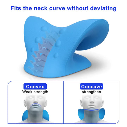 Neck Support and Relaxation Stretcher for Pain Relief and Posture Alignment