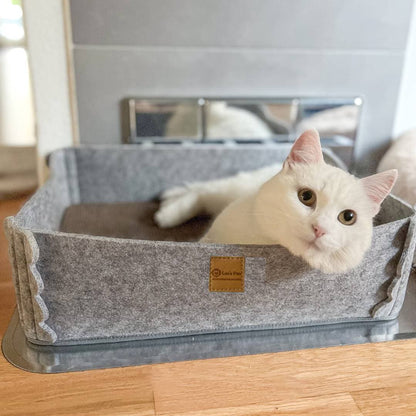 Dual-Function Cat Scratcher and Bed