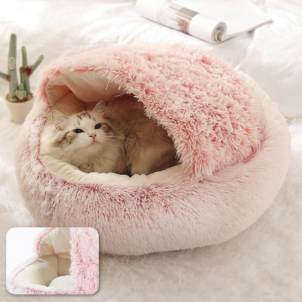 Snuggle Cave Bed for Cats and Small Dogs