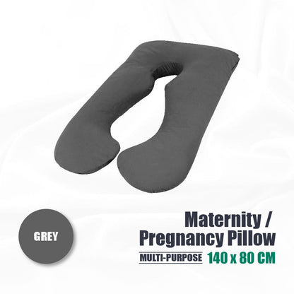 All Night Sleep Pregnancy U Pillow- Must Have for Regular Comfort & Maternity Sleep