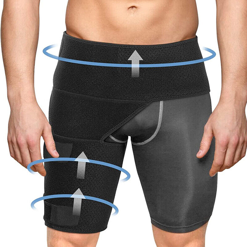 Hip Support Compression Belt - Adjustable Support Brace for Natural Movement while working